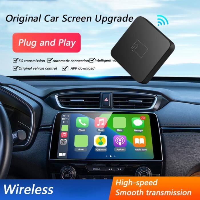 Adaptateur CarPlay AI filaire vers sans fil pour Audio de voiture OEM avec  prise USB lecture lien intelligent CarPlay Android Auto - Cdiscount Auto