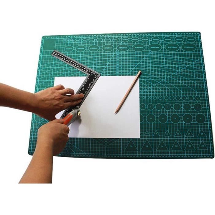 Acheter Tapis de coupe rectangulaire en Pvc, outil de ligne de grille de  bricolage A3/A4/A5, tapis de coupe en plastique pour Patchwork, fournitures  de couture