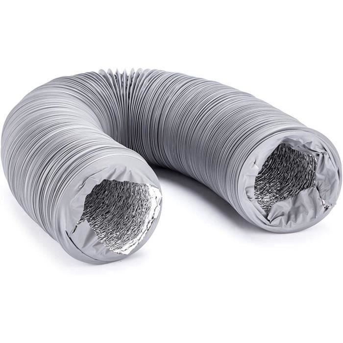 Tuyau dvacuation dair en PVC flexible Diamtre 150 mm longueur 2 m Pour  climatisation sche-linge hotte - Cdiscount Bricolage