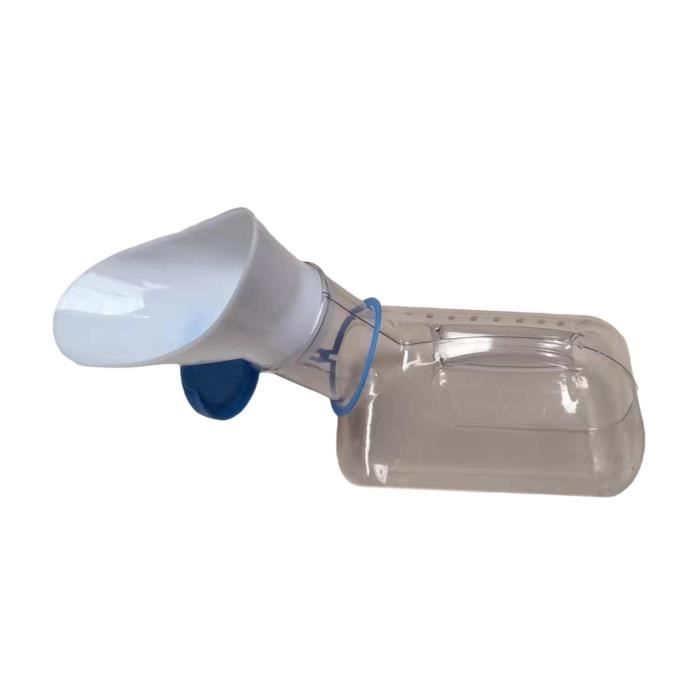 Bouteille d'urinoir portable en plastique avec bouchons Couvercle  anti-déversement 1000 ml Bassins de lit Pipi Conteneur pour - Cdiscount  Santé - Mieux vivre