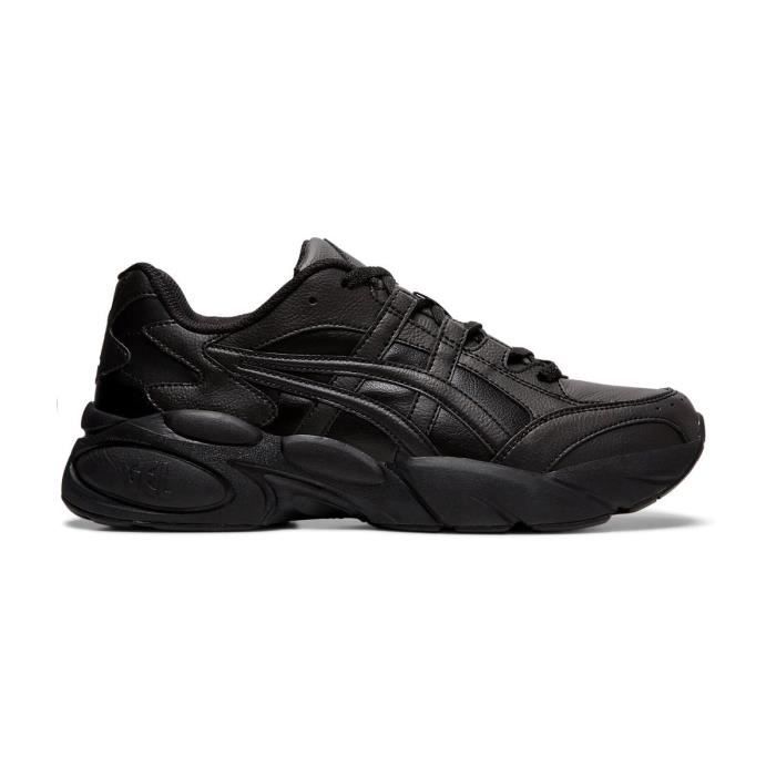 Basket Asics GEL BONDI ASICS Homme Noir Synthetique Plat Lacets Noir Cdiscount Chaussures