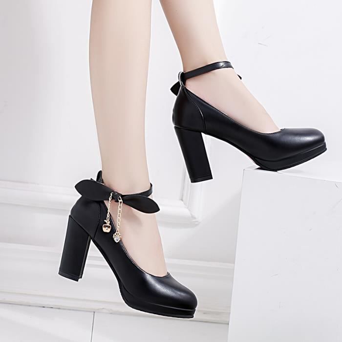 Escarpin noir taille 35 cheap