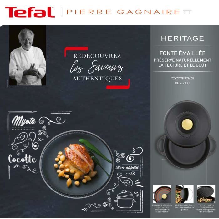 thumbnail image 2 of Buy Le Creuset | Signature 26cm Cast Iron Round Casserole - Flint – Potters Cookshop 2 of 13