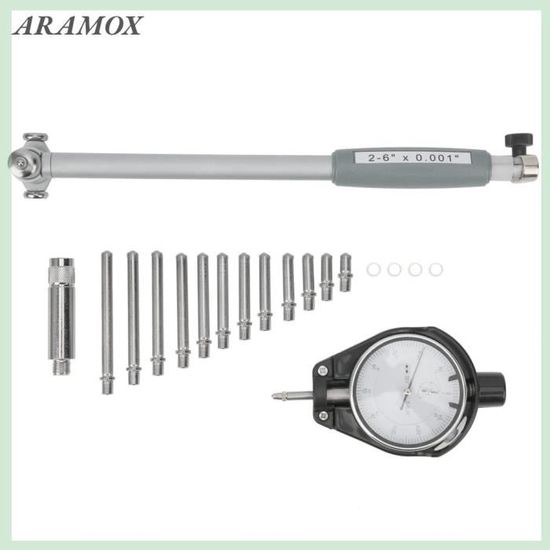 Indicateur De Jauge à Cadran 35-50 Mm - Kit Avec Pointe De Mesure - Alliage D'aluminium