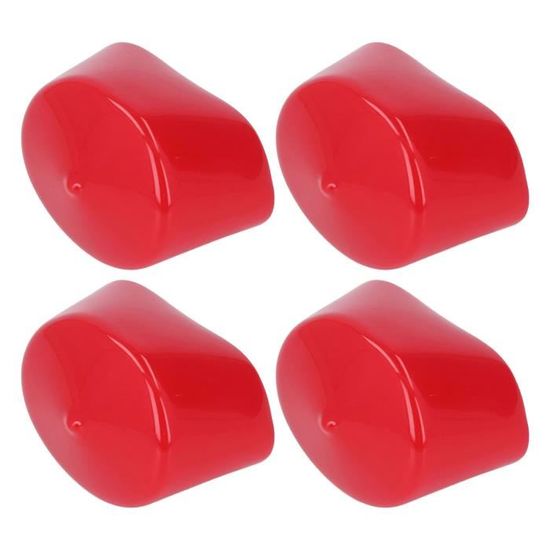 Lot De 300 Bouchons De Graisseur Rouges - Tailles M6, M8, M10 - Polyéthylène - Boîte De Rangement Incluse