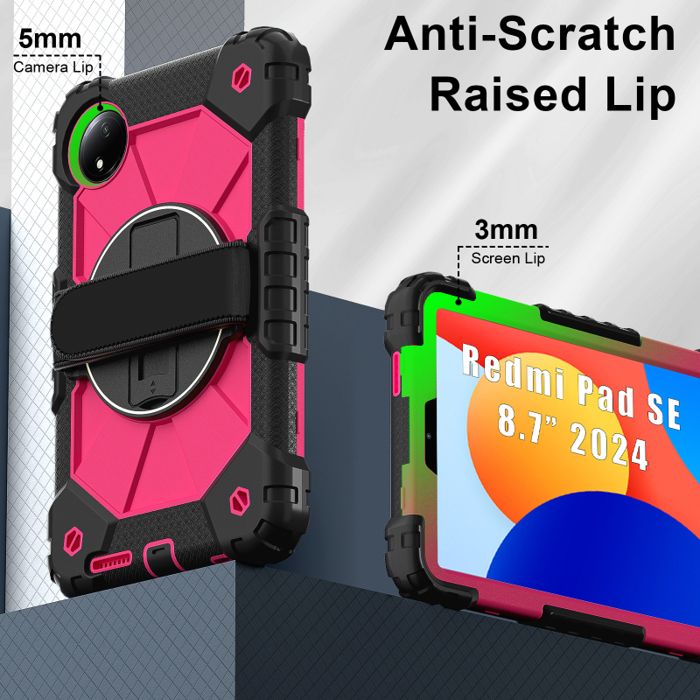 Protection Tablette Redmi Pad Se 11 Pouces Coque EasyAcc Pour Xiaomi Redmi Pad SE 11 Pouces 2023 - Étui Fin Avec Support | Protection Léger Et Accès Complet Accessoire Xiaomi