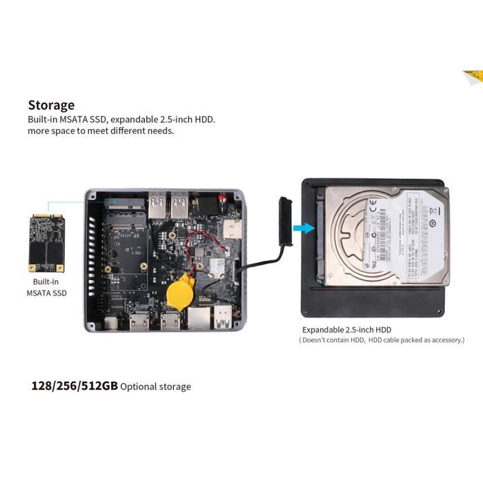 Mini PC Beelink Gemini X45 8GB LPDDR4 + 512GB2