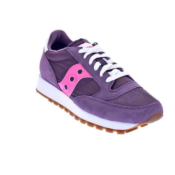 Saucony jazz clearance femme violet