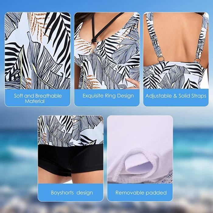 Tankini sans bretelle clearance