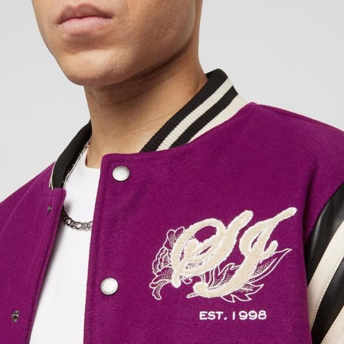 VESTE HOMME SEAN JOHN VINTAGE COLLEGE JACKET 6075170 Multicolore