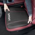 Pour Smart 1-Noir - Housse de coussin de siège de voiture, Tapis de Protection en cuir pour Smart Eq Fortwo F-3