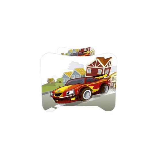 Topbeds Lit pour enfant Design voiture de course Matelas inclus Topbeds Lit pour enfant Design voiture de course Matelas inclus