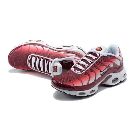 NIKE AIR MAX Plus TXT TN Baskets Chaussures Entrainement course degrade de rouge Cdiscount Sport