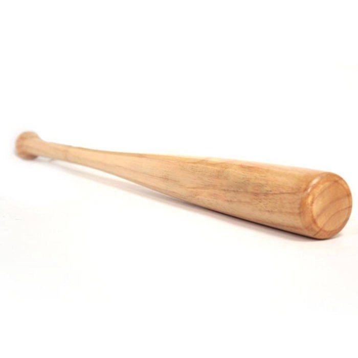 Batte De Baseball En Bois Léger Pour Enfants - Bâton D'Entraînement Portable Antidérapant