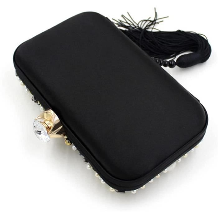 Pochette hotsell brodée perles