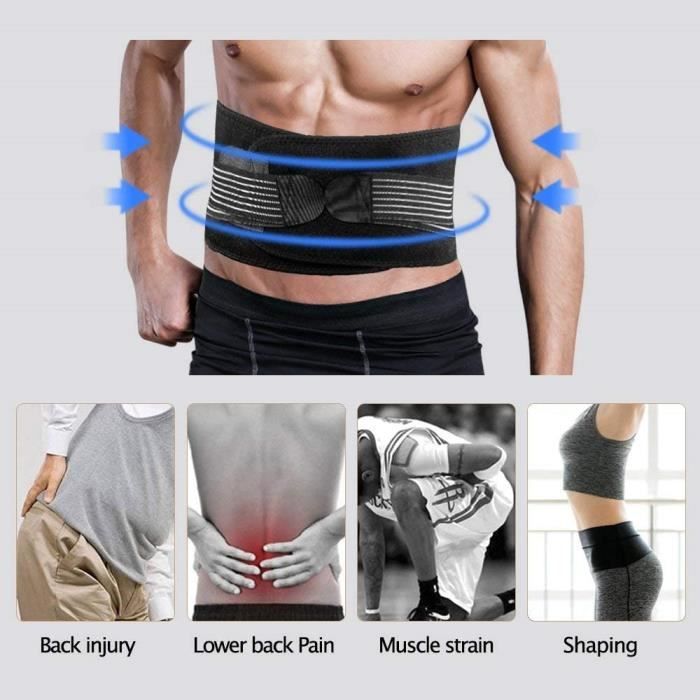 Courir avec store ceinture lombaire