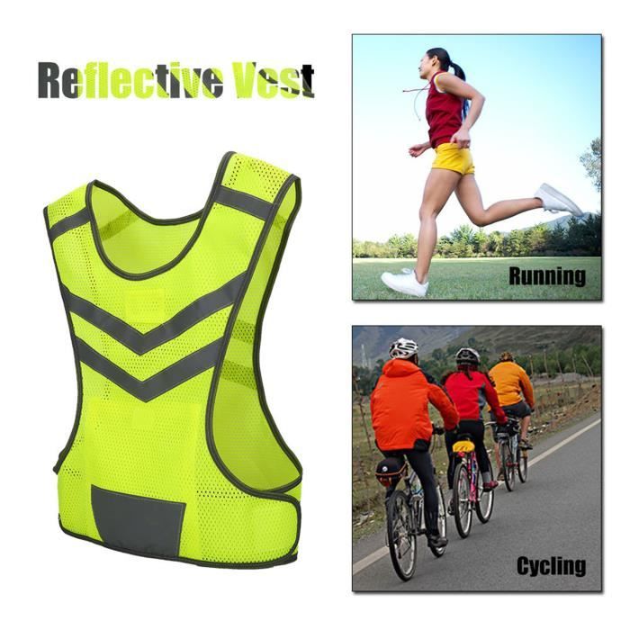 Veste reflechissante course a pied clearance