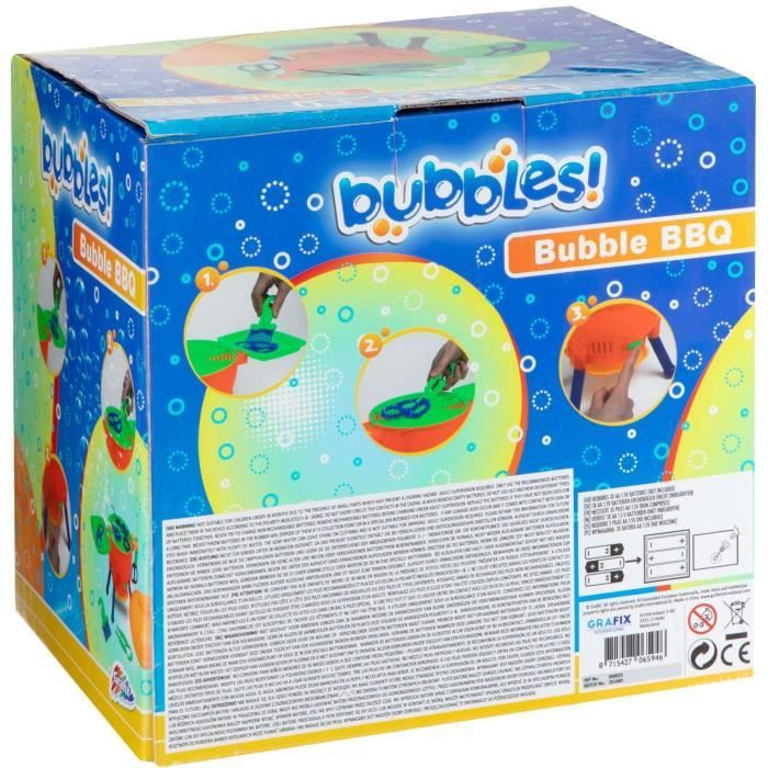 Baguette à Bulles Portative 36 Trous – Jouet D'Extérieur Amusant Pour Enfants, Fêtes Et Parc