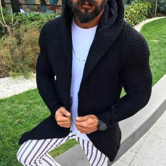 Gilet long pour homme discount