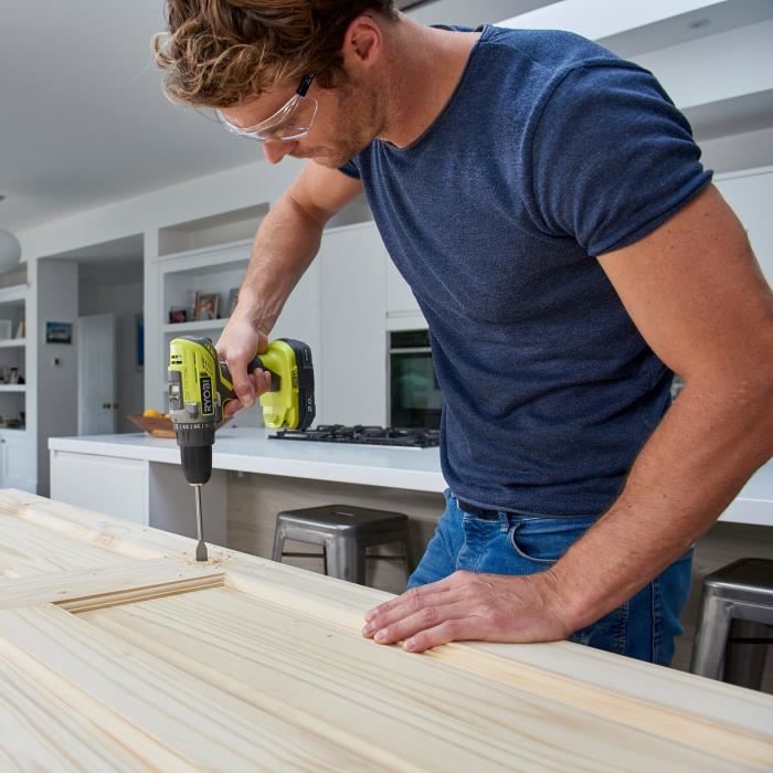 Perceuse-visseuse RYOBI 18V OnePlus sans batterie ni chargeur R18DDP2-0