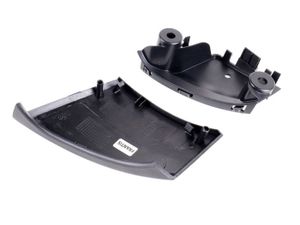 Garniture Capuchon Poignée Porte Noire - Compatible Peugeot 307, Citroën C2, C3 - Référence 9101AA