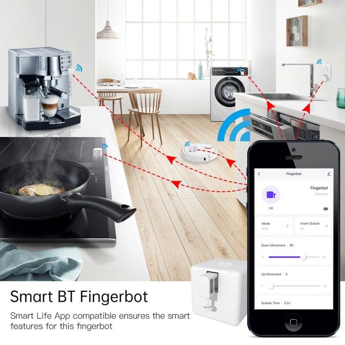 SHUIYUE ini BT Fingerbot Hoe Autoation Controller it Touch-Taste SHUIYUE ini BT Fingerbot Hoe Autoation Controller it Touch-Taste