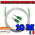 Rallonge câble fibre optique 10M APC to APC-0
