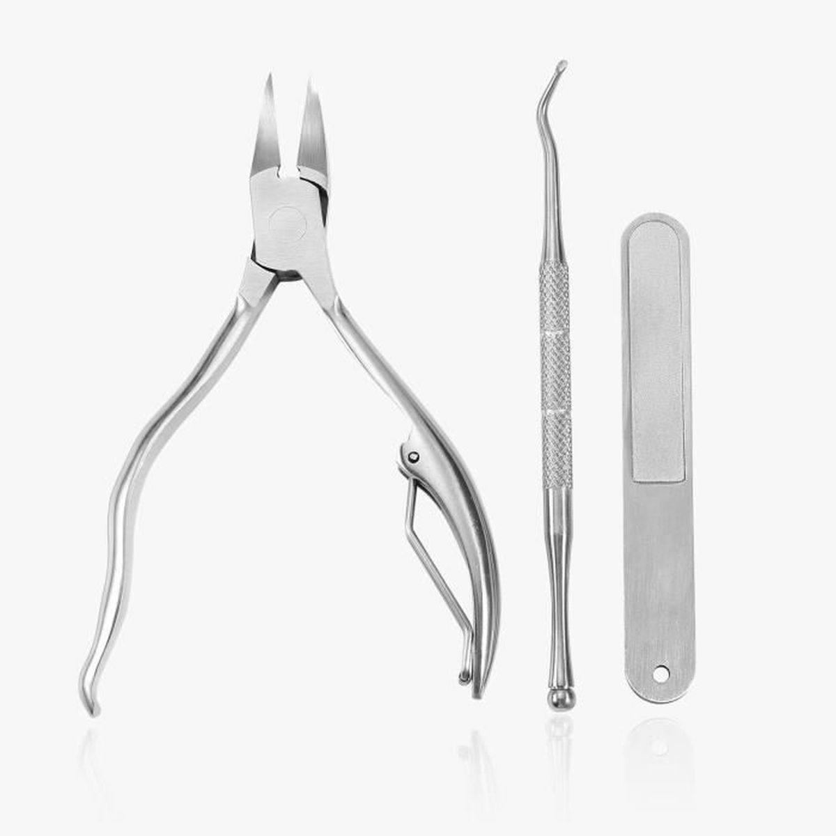 Coupe Ongles Pour Pieds Precis Ongles Incarnes Ou Epais Trois Pieces Ensemble Cdiscount Pret A Porter
