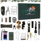 Calendrier De L'Avent Kit De Survie - Modèle 4 - 24 Pièces (5-20 Cm) - Neuf