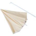 ROBA Parasol pour Table Pique-nique Enfants - 152 cm - Beige