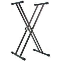 DynaSun MK-X2 Support Banquettes pour Piano Clavier Synthétiseur Stand Pied Double X-Form