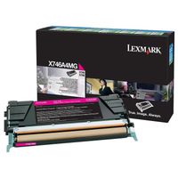 LEXMARK Cartouche de toner - X746, X748 7K - 7.000 pages - Magenta