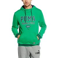 PUMA Style Athl Hooded Sweat Tr, Sweat Hommes, Vert, S