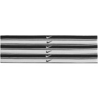 Pack de 6 élastiques à cheveux Nike Swoosh tipped - noir/blanc - Multisport - Adulte - Homme