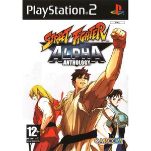 JEU PS2 STREET FIGHTER ALPHA ANTHOLOGY