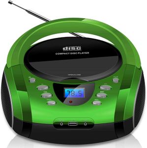 RADIO CD CASSETTE Boombox portable | CD/CD-R | USB | radio FM | entr