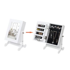 /étui de rangement Bracelet Box bleu organiseur Aveson Luxe Bo/îte /à bijoux support avec /éclairage LED