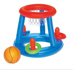 JEUX DE PISCINE Basket-Ball d'eau Cerceau de Piscine Flotteur Jeu de Jeu Gonflable Piscine Jouet Sport Aquatique Jouet Piscine Jouets flottan [379]