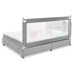 Paire de protections de barrières de lit universelles 190 x 32 cm