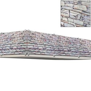 CANISSE - BRISE-VUE - BRANDE Brise-vue DEUBA - Aspect pierre - 500x90cm - Prote