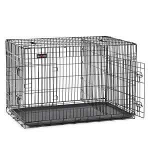 CAGE FEANDREA Cage pour chien, avec 2 Portes, 92,5 x 57