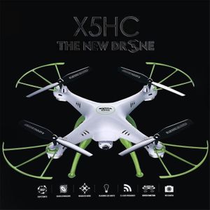 DRONE Drone - GETEK - SYMA X5HC - Caméra HD 2.0MP - Blan