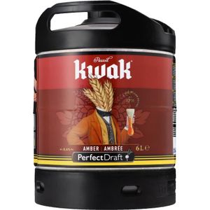 BIERE Fût de bière 6L Perfectdraft Kwak - 5 euros de con