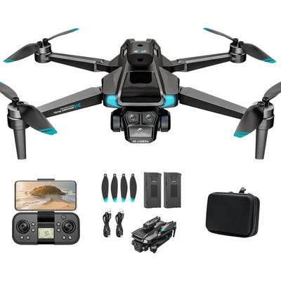 Drone avec Caméra 4K Mini Drone Avec Télécommande LCD 3D Flip Design Pliable Télécommande Rechargeable 3 Vitesses Quadricoptère RC pour Débutants M18LCD Drone avec Caméra 4K Mini Drone Avec Télécommande LCD 3D Flip Design Pliable Télécommande Rechargeable 3 Vitesses Quadricoptère RC pour Débutants M18LCD