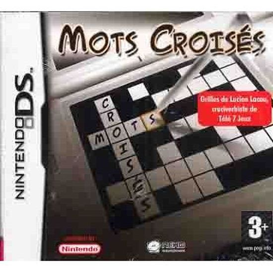 MOTS CROISES / JEU CONSOLE NINTENDO DS