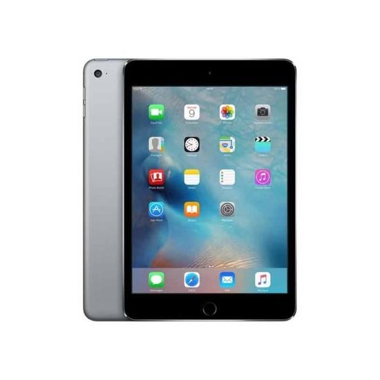 iPad Apple - iPad Mini 4 Gris Sidéral - Wifi + Cellular - 128 Go (MK 762 NF/A) • Tablette tactile • Tablette