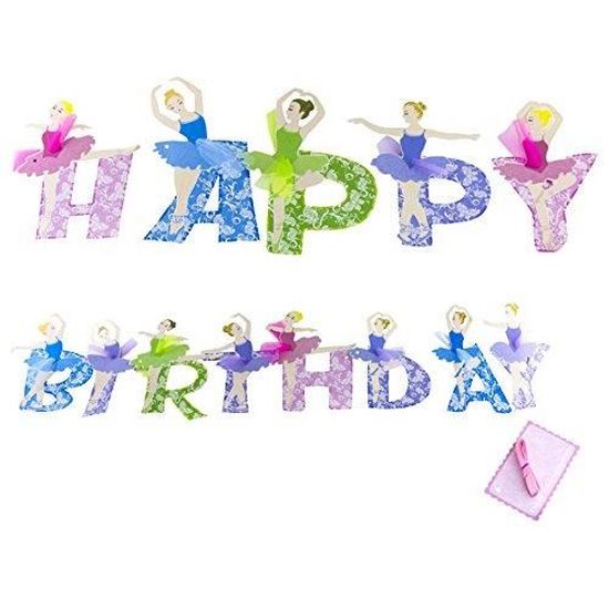 Joyeux Anniversaire Banniere Ballet Filles Danseuse Banniere Guirlande Pour La Fete D Anniversaire Favors Decoration Lutk5 Cdiscount Maison Joyeux Anniversaire Banniere Ballet Filles Danseuse Banniere Guirlande Pour La Fete D Anniversaire Favors Decoration Lutk5 Cdiscount Maison