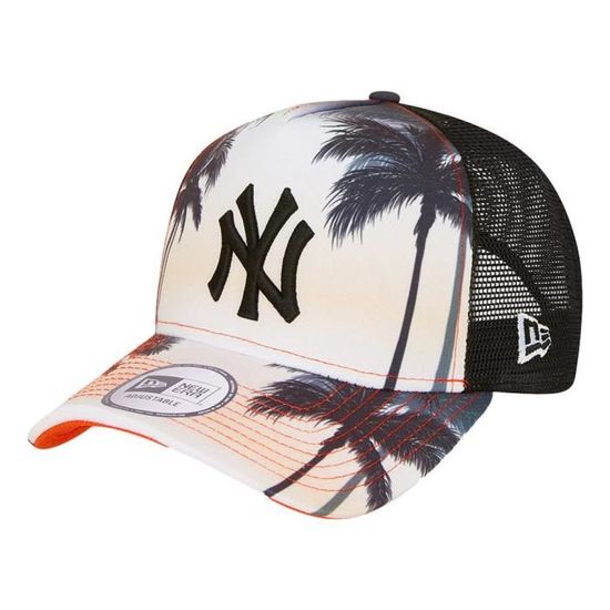 New Era NY Yankees Summer City Trucker Cap - Black