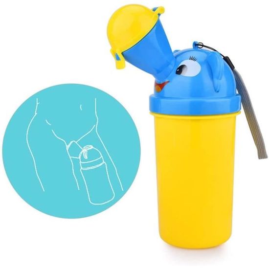 Urinoir Portable Rétractable 750 Ml – Unisexe, Anti-fuite, En PP, Pour Camping, Voyage, Embouteillage