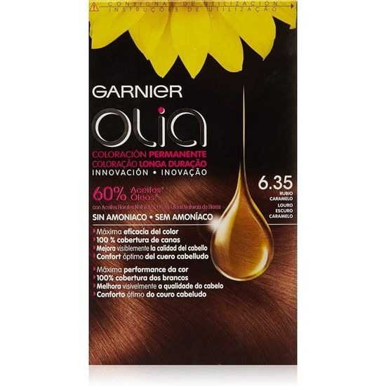 Coloration Permanente Garnier Olia 9.30 Caramel Gold - Neuf, Blond Doré